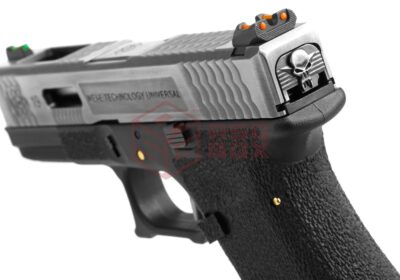 WE G-Force 19 SV Silver Barrel Metal Version GBB Black - obrazek 6