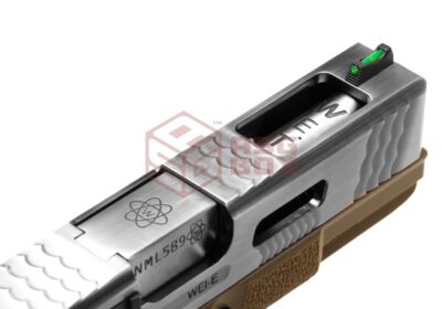 WE G-Force 19 SV Silver Barrel Metal Version GBB Desert - obrazek 5
