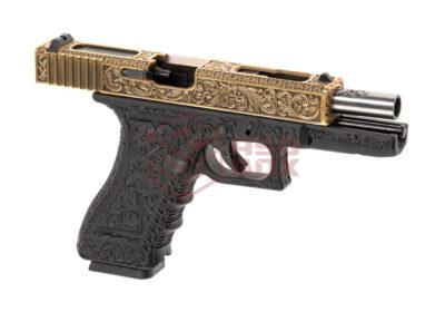 WE WE18C Etched Metal Version GBB Gold - obrazek 3