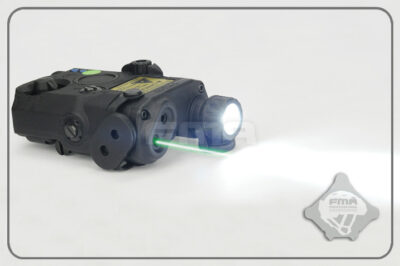 FMA AN/PEQ15 LA-5 IR Upgrade Version (LED / IR Flashlight, Green Laser) - Black - obrazek 2
