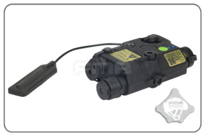FMA AN/PEQ15 LA-5 IR Upgrade Version (LED / IR Flashlight, Green Laser) - Black - obrazek 3