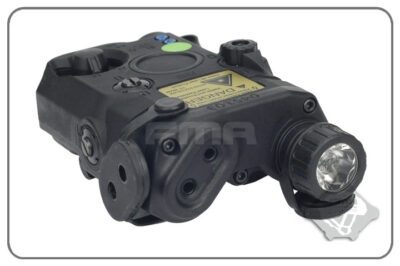 FMA AN/PEQ15 LA-5 IR Upgrade Version (LED / IR Flashlight, Green Laser) - Black - obrazek 5