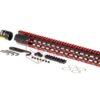 Leapers AR-15 15.3 Inch Super Slim Free Float Handguard M-LOK Black/Red OD-TM-10642750300 31493 MTU019SSMR2 asgbox.pl