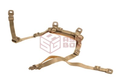 FMA MICH Helmet Retention System H-Nape Dark Earth - obrazek 3