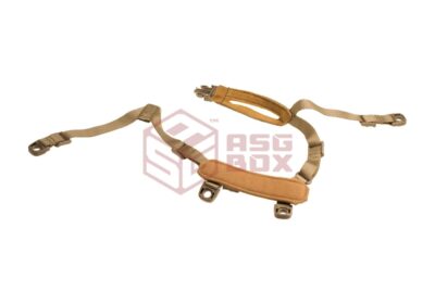 FMA MICH Helmet Retention System H-Nape Dark Earth - obrazek 4