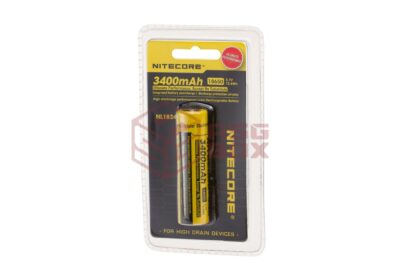 Nitecore NL1834 18650 Battery 3.7V 3400mAh Yellow - obrazek 3