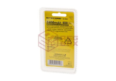 Nitecore NL1834 18650 Battery 3.7V 3400mAh Yellow - obrazek 4