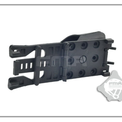 Alternative view of FMA MULTI-ANGLE SPEED Universal Belt Pistol Pouch - Black