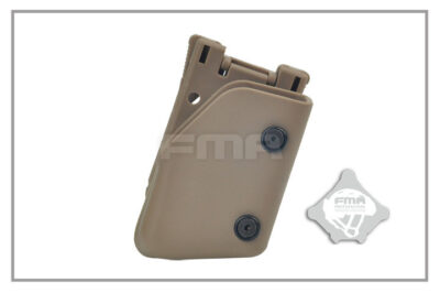 FMA MULTI-ANGLE SPEED Universal Belt Pistol Pouch - Tan