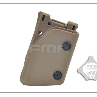 FMA MULTI-ANGLE SPEED Universal Belt Pistol Pouch - Tan