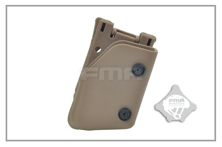 FMA MULTI-ANGLE SPEED Universal Belt Pistol Pouch - Tan OD-A-TB971-DE asgbox.pl FMA MULTI-ANGLE SPEED Universal Belt Pistol Pouch - Tan