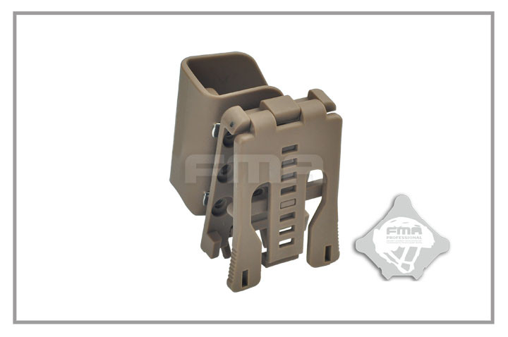FMA MULTI-ANGLE SPEED Universal Belt Pistol Pouch - Tan OD-A-TB971-DE asgbox.pl FMA MULTI-ANGLE SPEED Universal Belt Pistol Pouch - Tan - obrazek 2