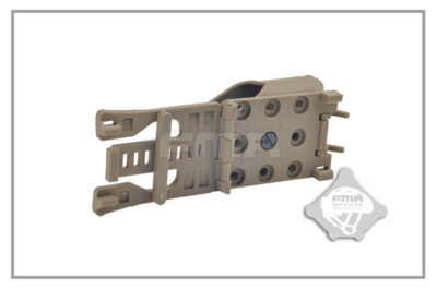 FMA MULTI-ANGLE SPEED Universal Belt Pistol Pouch - Tan - obrazek 3