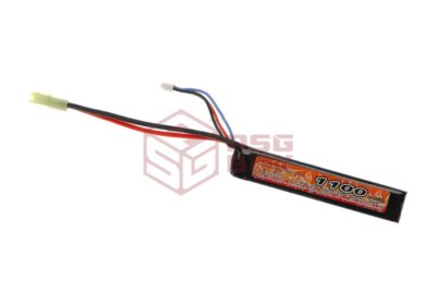 VB Power Lipo 7.4V 1100mAh 20C Stock Tube Type Black - obrazek 3