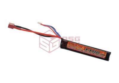 VB Power Lipo 11.1V 1100mAh 20C Stock Tube Type T-Plug - obrazek 3