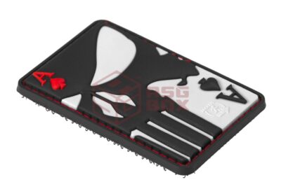 JTG Punisher Ace of Spades Rubber Patch Multicolor - obrazek 3
