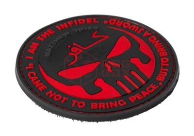 JTG The Infidel Punisher Rubber Patch Blackmedic - obrazek 3