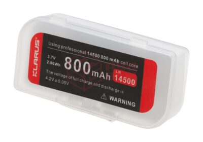 Klarus 14500 Battery 3.7V 920mAh Black - obrazek 3