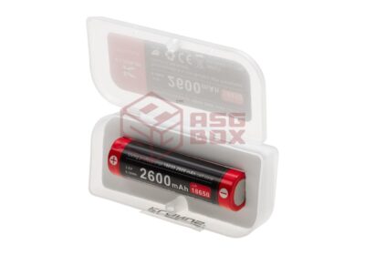 Klarus 18650 Battery 3.7V 2600mAh Micro-USB - obrazek 4