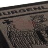 Clawgear Burgenland Shield Patch RAL7013 OD-TM-10726233200 24497 asgbox.pl
