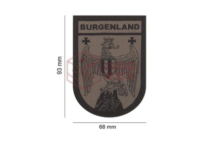 Clawgear Burgenland Shield Patch RAL7013 - obrazek 4