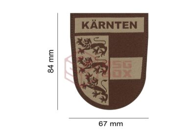 Clawgear Kärnten Shield Patch Desert - obrazek 4