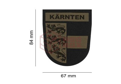 Clawgear Kärnten Shield Patch RAL7013 - obrazek 4