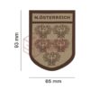 Clawgear Niederösterreich Shield Patch Desert OD-TM-10726431000 24502 asgbox.pl