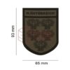 Clawgear Niederösterreich Shield Patch RAL7013 OD-TM-10726433200 24503 asgbox.pl
