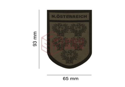 Clawgear Niederösterreich Shield Patch RAL7013 - obrazek 4