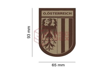 Clawgear Oberösterreich Shield Patch Desert - obrazek 4