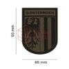 Clawgear Oberösterreich Shield Patch RAL7013 OD-TM-10726533200 24506 asgbox.pl