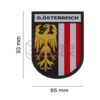 Clawgear Oberösterreich Shield Patch Multicolor OD-TM-10726550000 24504 asgbox.pl