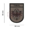 Clawgear Tirol Shield Patch RAL7013 OD-TM-10726833200 24515 asgbox.pl