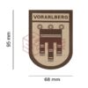 Clawgear Vorarlberg Shield Patch Desert OD-TM-10726931000 24517 asgbox.pl
