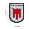 Clawgear Vorarlberg Shield Patch Multicolor OD-TM-10726950000 24516 asgbox.pl