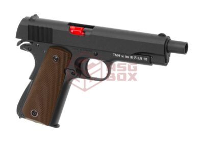 KJ Works M1911 Full Metal GBB Black - obrazek 3