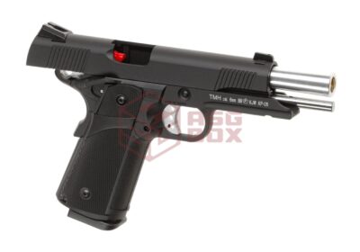 KJ Works Hi-Capa 5.1 Full Metal GBB Black - obrazek 3