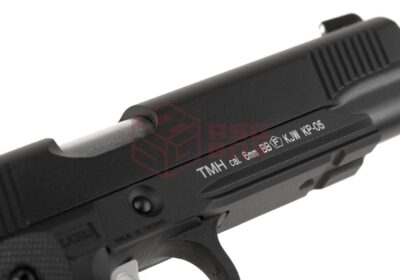 KJ Works Hi-Capa 5.1 Full Metal GBB Black - obrazek 5