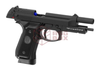 KJ Works M9 A1 Full Metal Co2 Black - obrazek 3