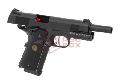 KJ Works M1911 MEU Full Metal Co2 Black - obrazek 3