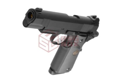 KJ Works M1911 MEU Full Metal Co2 Black - obrazek 4