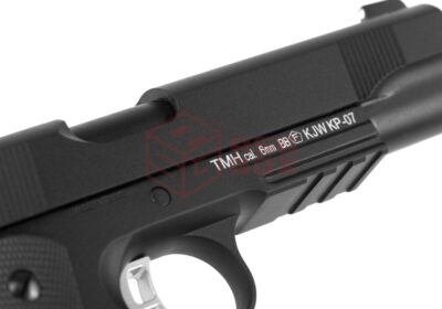 KJ Works M1911 MEU Full Metal Co2 Black - obrazek 5