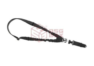 Clawgear One Point Elastic Support Sling Snap Hook Black - obrazek 3