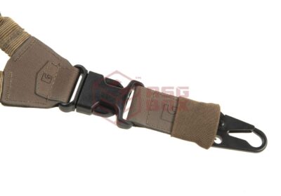 Clawgear One Point Elastic Support Sling Snap Hook Coyote - obrazek 4