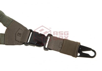 Clawgear One Point Elastic Support Sling Snap Hook RAL7013 - obrazek 4