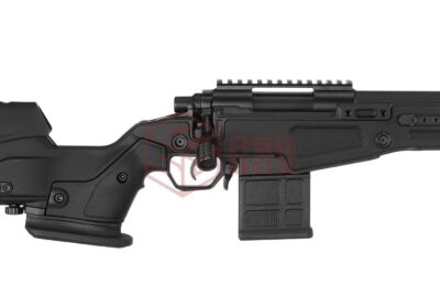 Action Army AAC T10 Bolt Action Sniper Rifle Black - obrazek 3