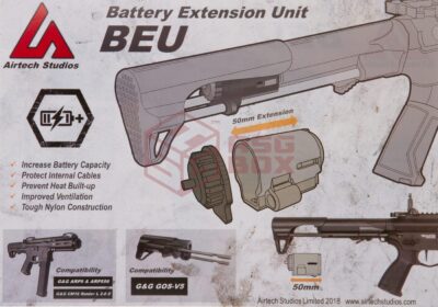 Airtech Studios BEU Battery Extension Unit ARP9/ARP556 Red - obrazek 5