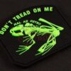 JTG Don't Tread on me Frog Rubber Patch Glow OD-TM-10767660100 25367 asgbox.pl