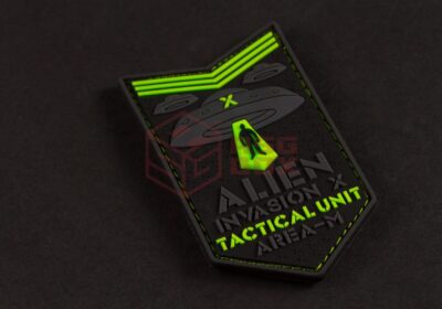 JTG Alien Invasion Tactical Unit Rubber Patch Glow - obrazek 5